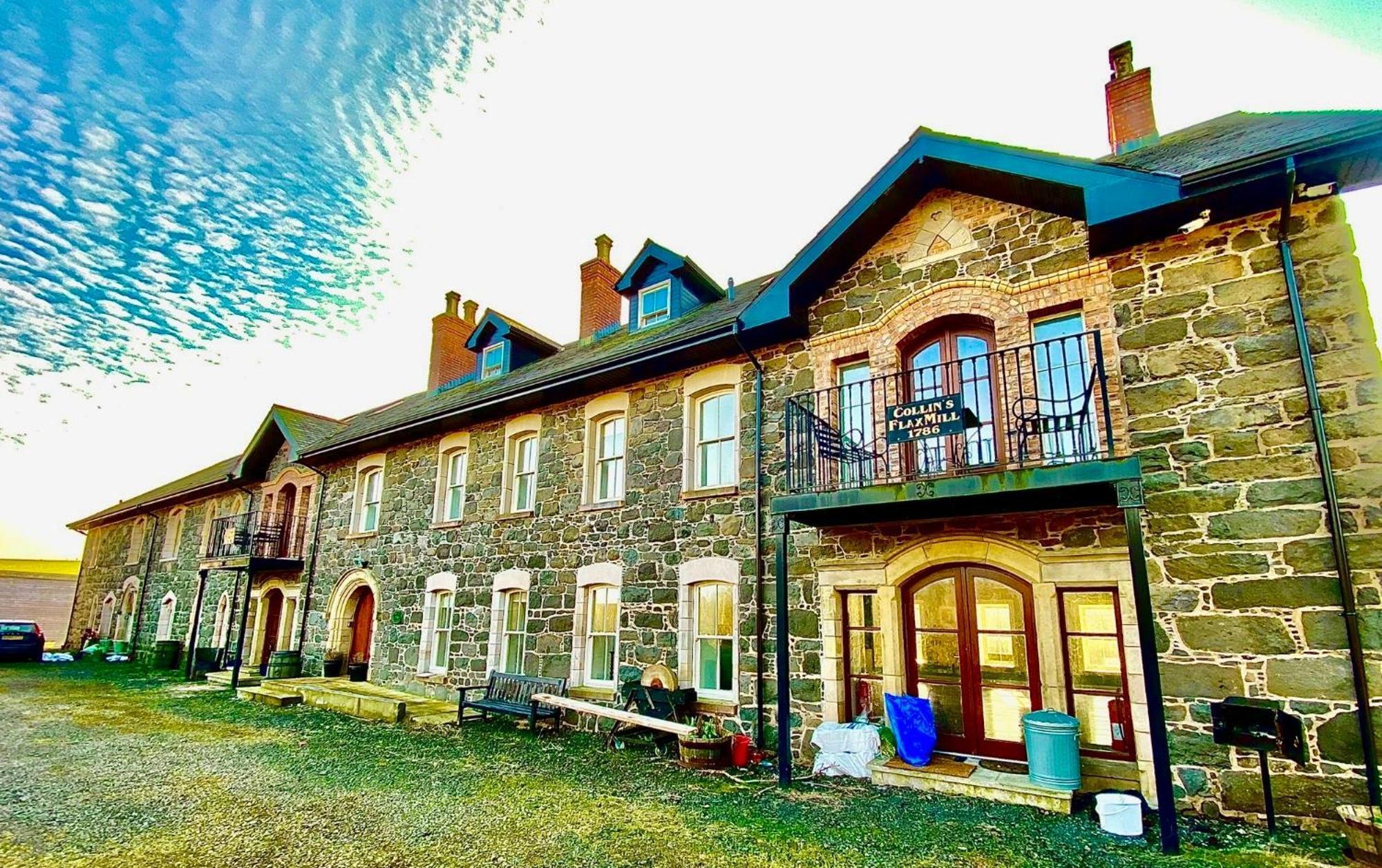 Вилла The Old Flax Mill Yoga Retreat Колрейн Экстерьер фото
