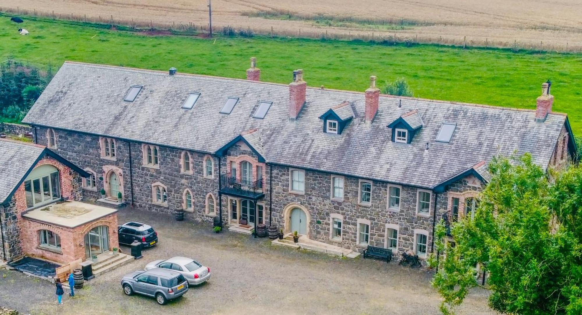 Вилла The Old Flax Mill Yoga Retreat Колрейн Экстерьер фото