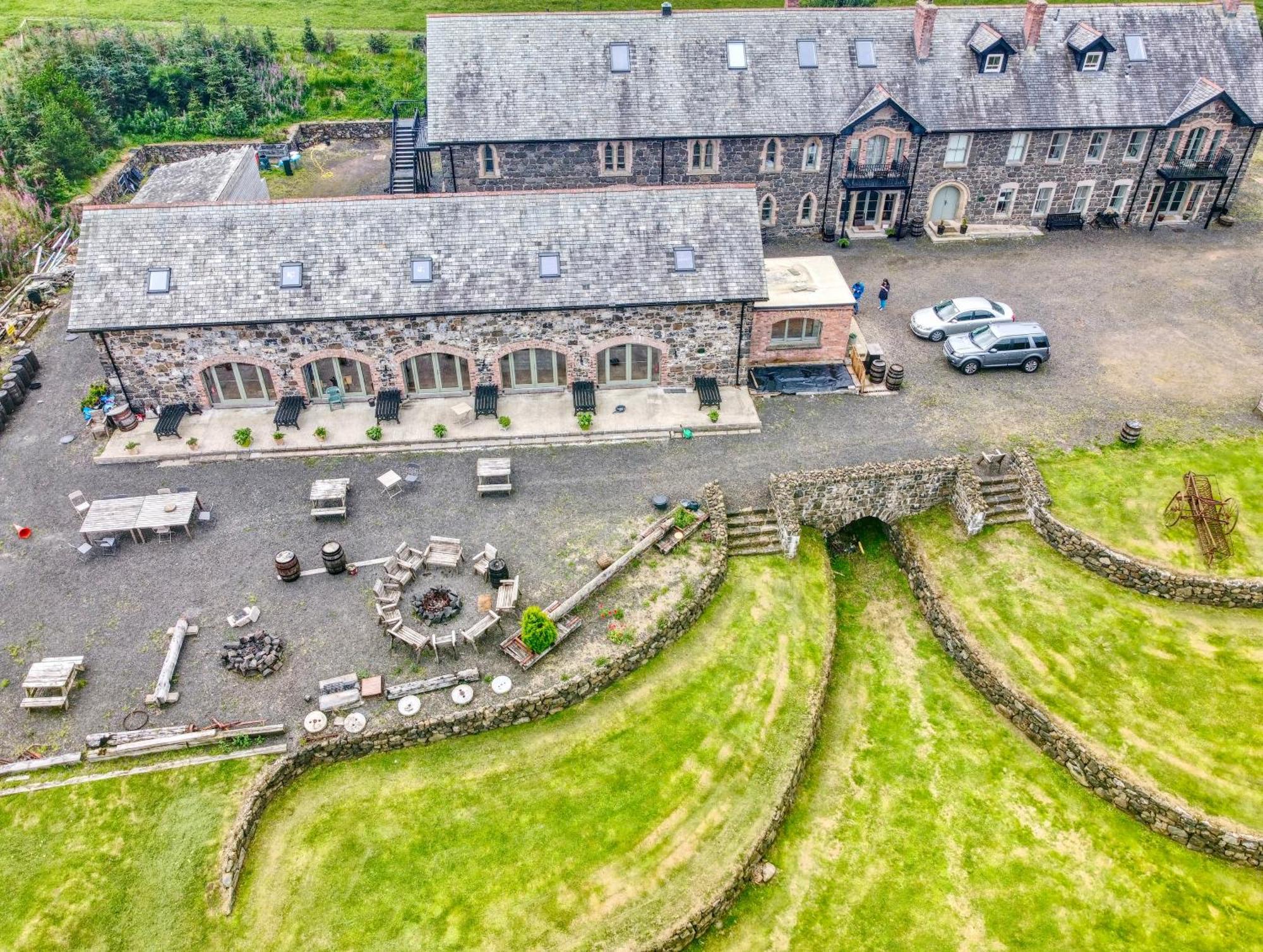 Вилла The Old Flax Mill Yoga Retreat Колрейн Экстерьер фото